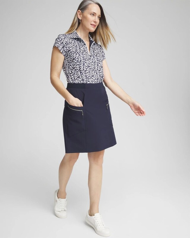 Zenergy UPF Reef Cap Sleeve Polo - image 2